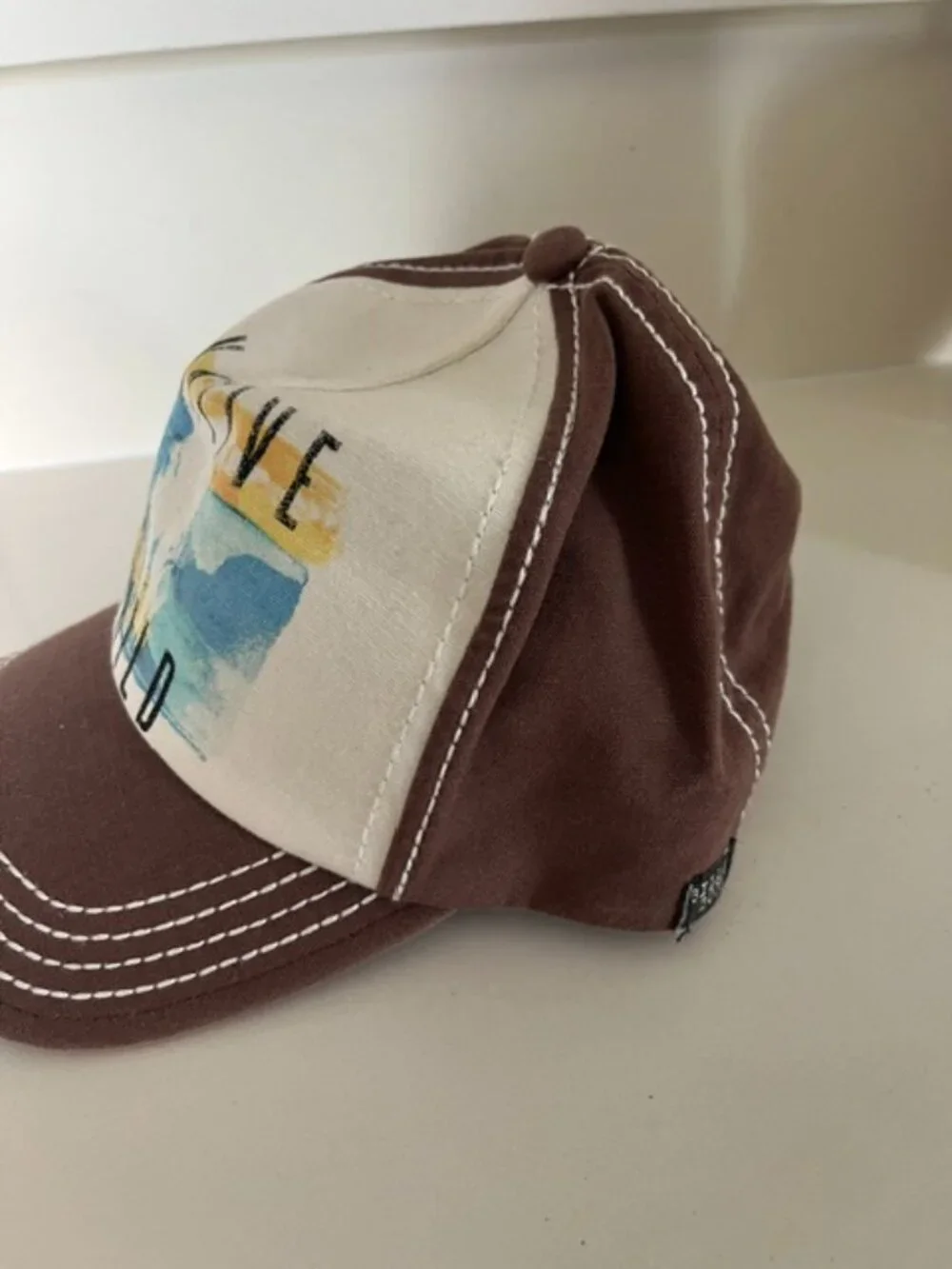 Billabong Native Child Baseball Cap (Brown - never worn) - Picture 2 of 5